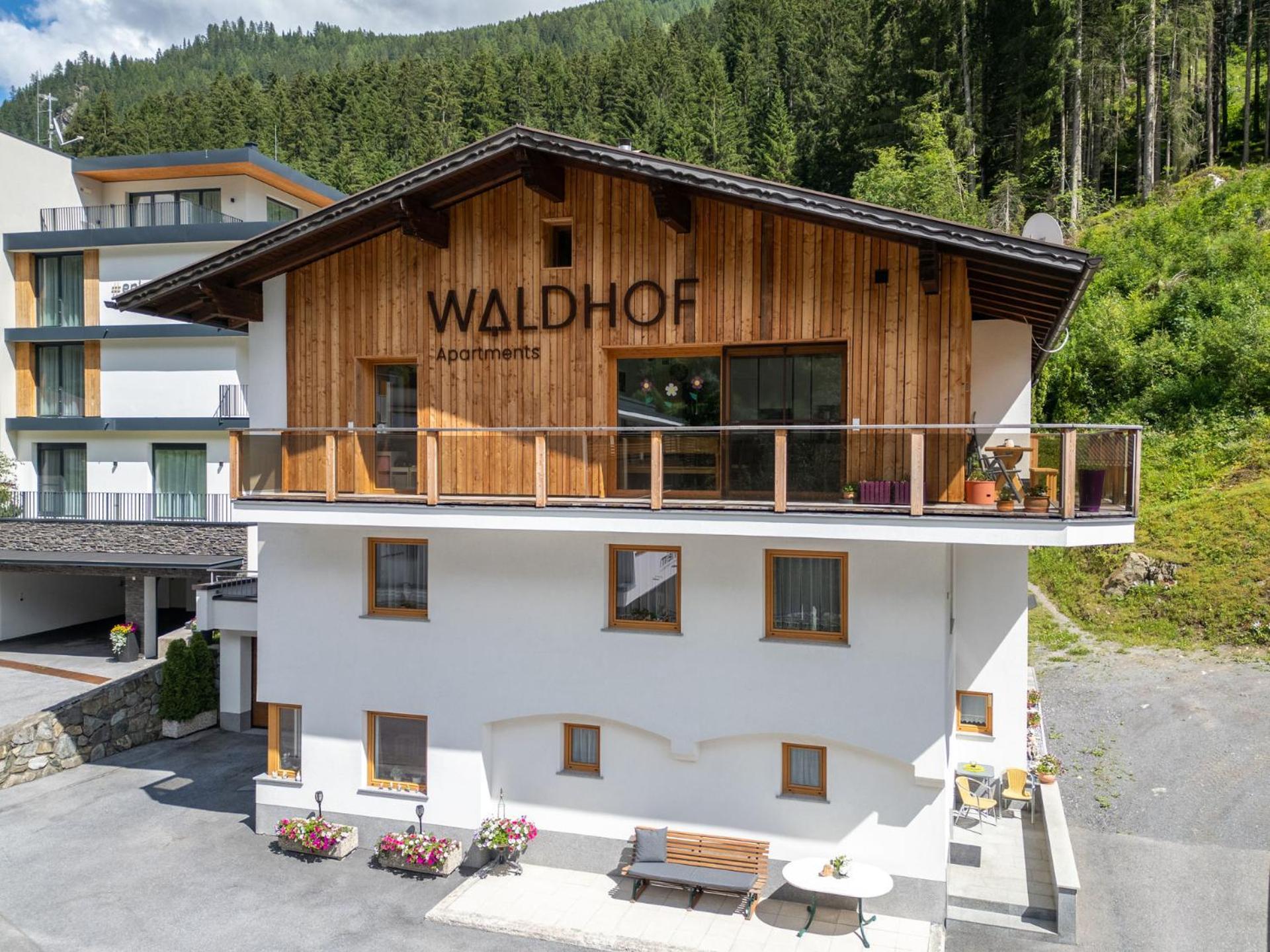 Отель Haus Waldhof Ишгль Экстерьер фото